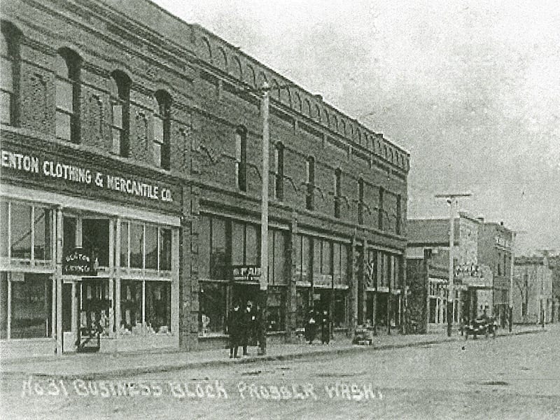 The History of the Historic Mercer Building Prosser, WA
