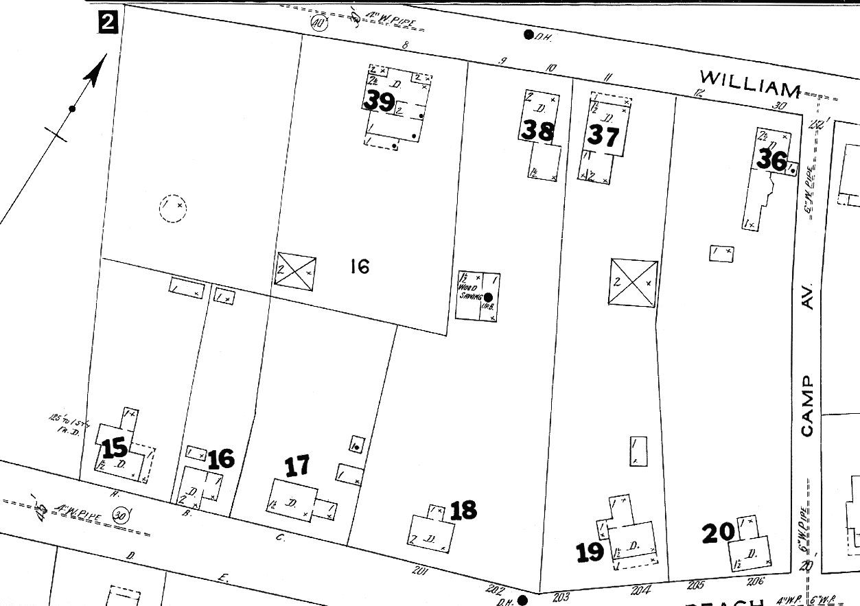 1914 Map of Vineyard Haven Section 1C