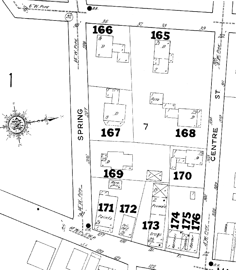 1914 Map of Vineyard Haven Section 4F