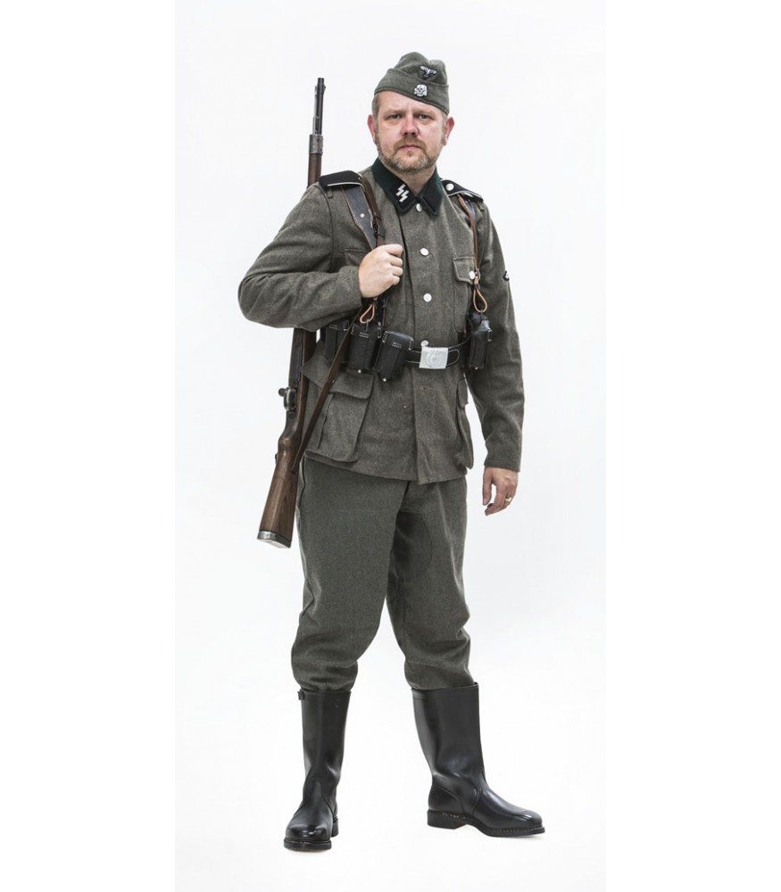 WW2 German SS enlisted man uniform Reproduction WW1 and WW2 German
