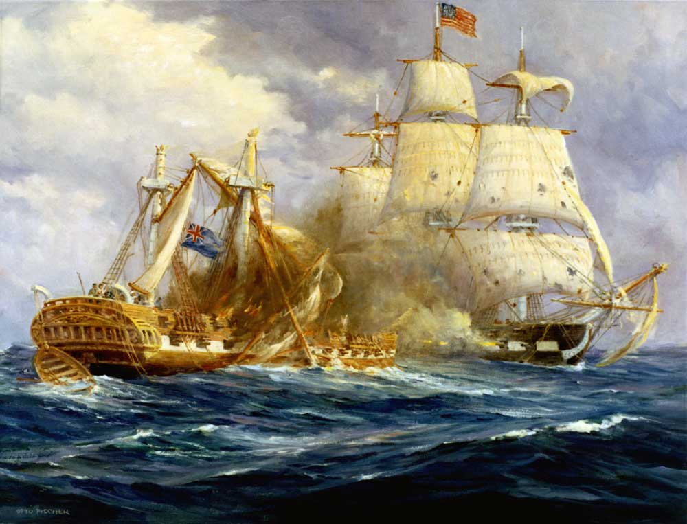 USS Constitution Defeats the HMS Guerriere