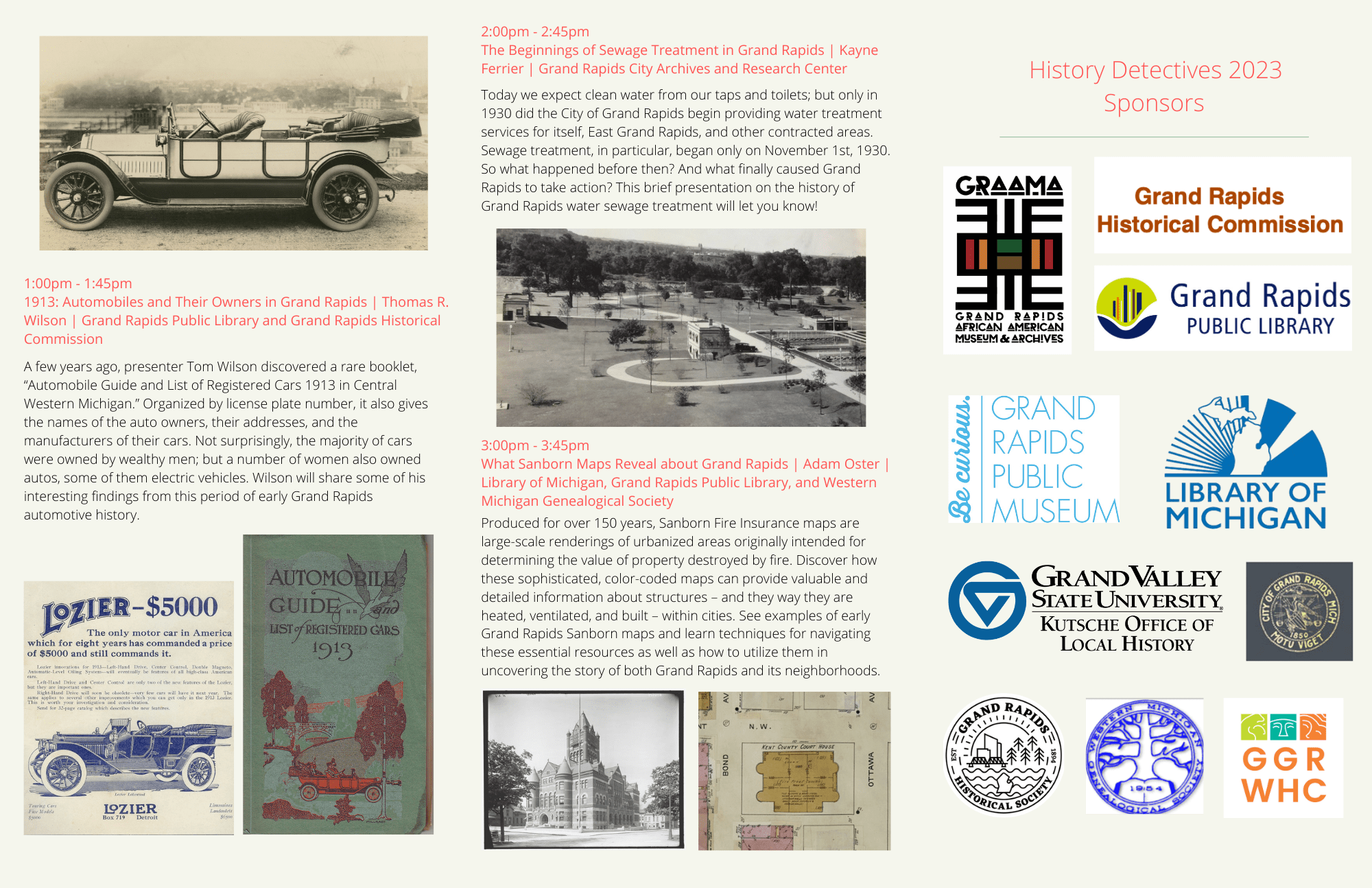 2023 Brochure History Detectives GR