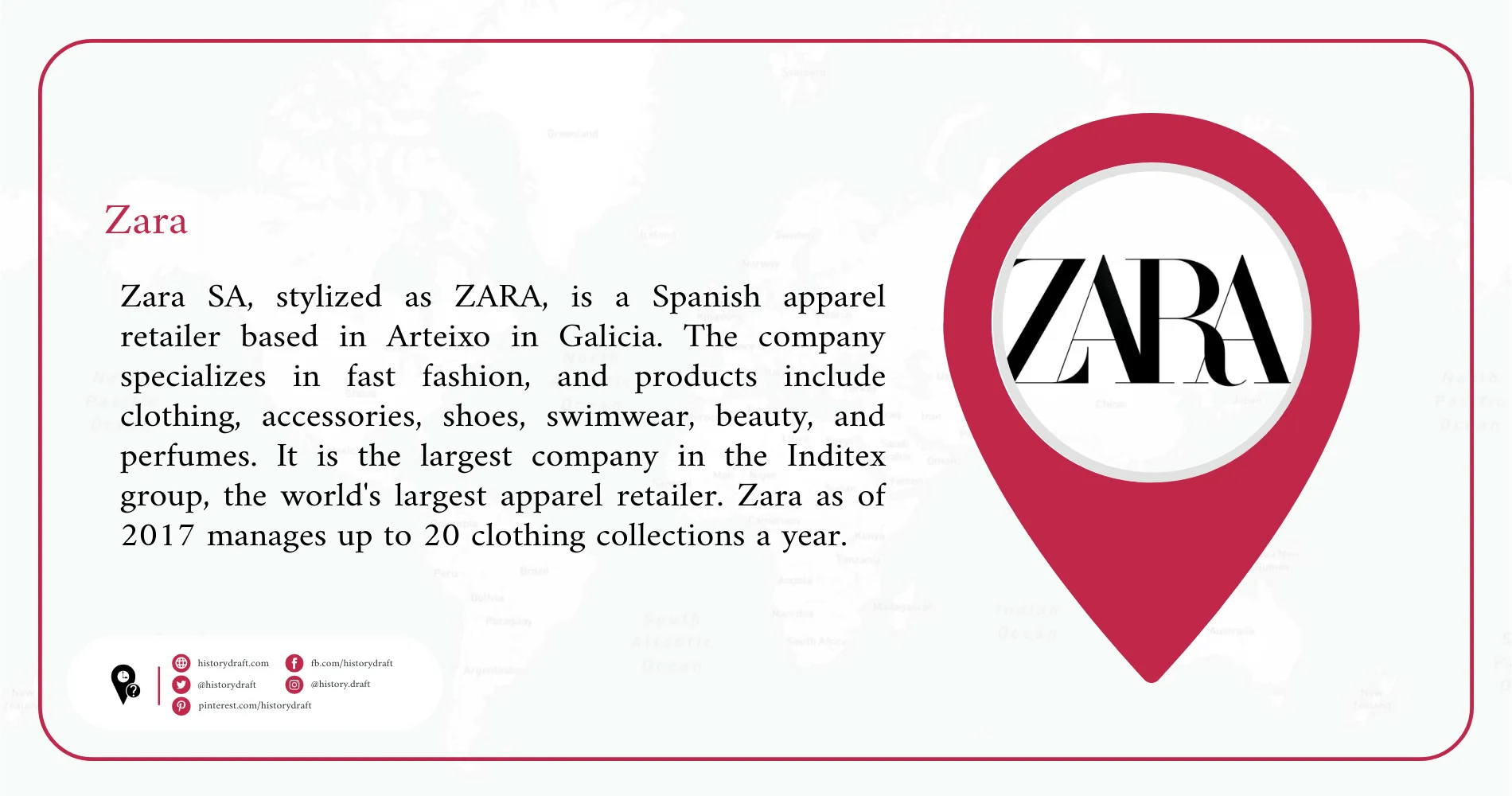 The pink scarf Zara Historydraft