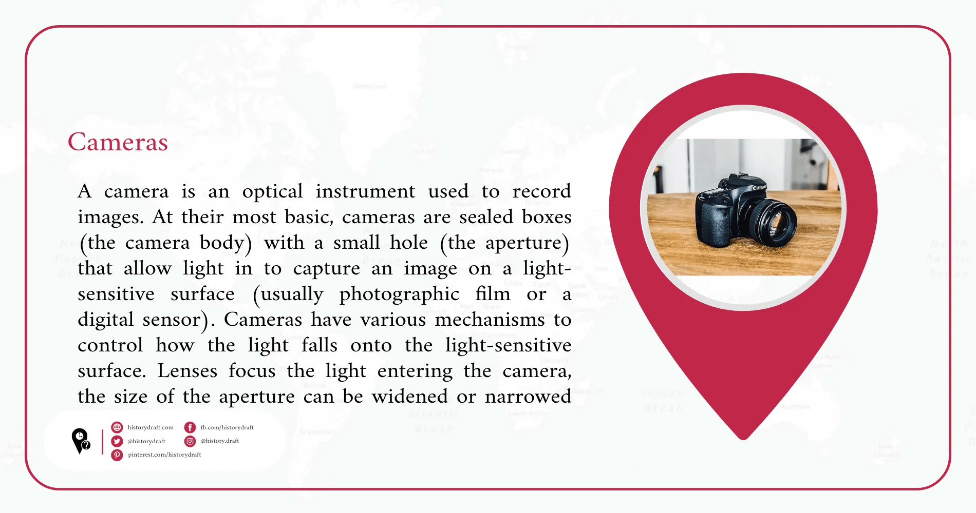 Ibn alHaytham pinhole Camera Cameras Historydraft