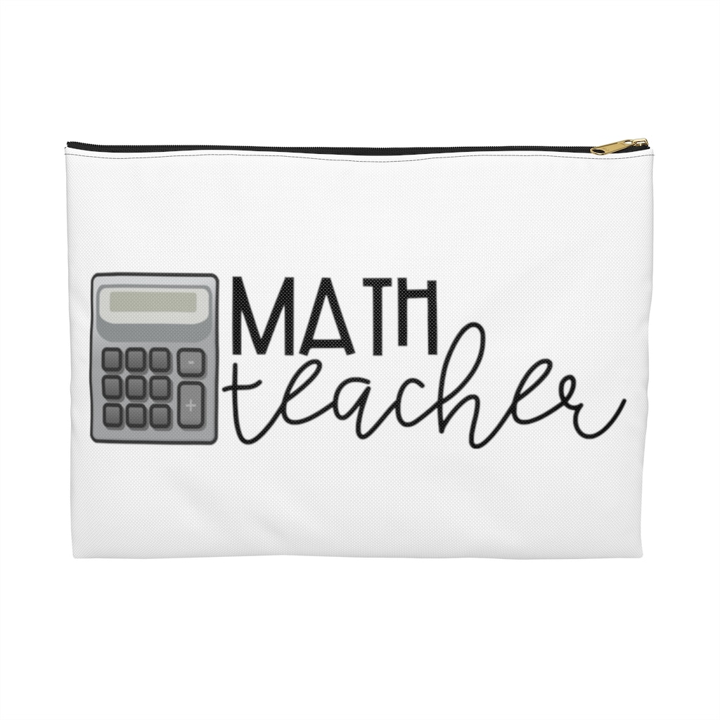 Math Teacher Supply Pouch History From The Middle