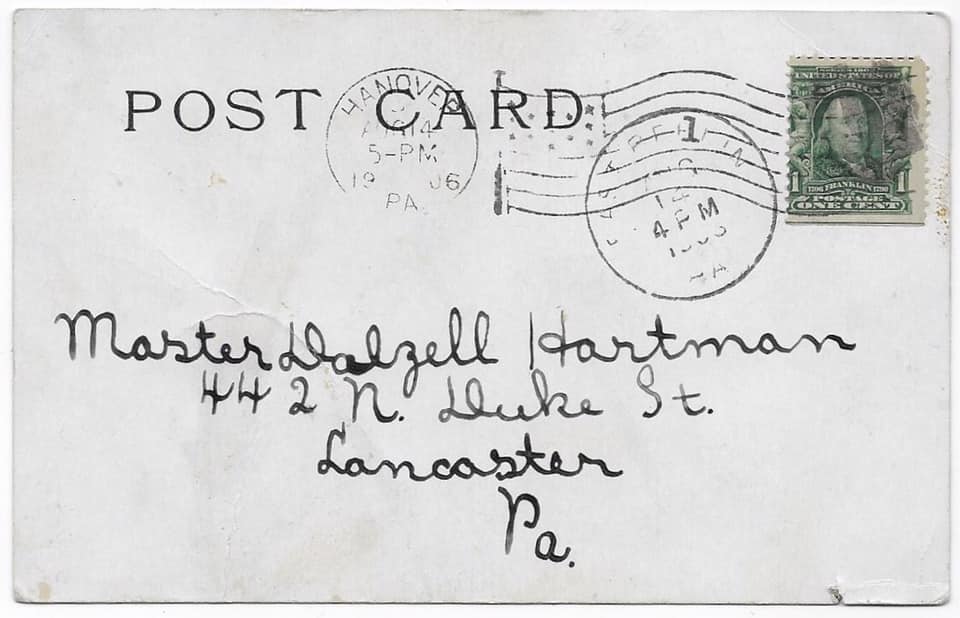 A Dutch Scene for Baby Dalzell Lancaster, PA (1906) History In The