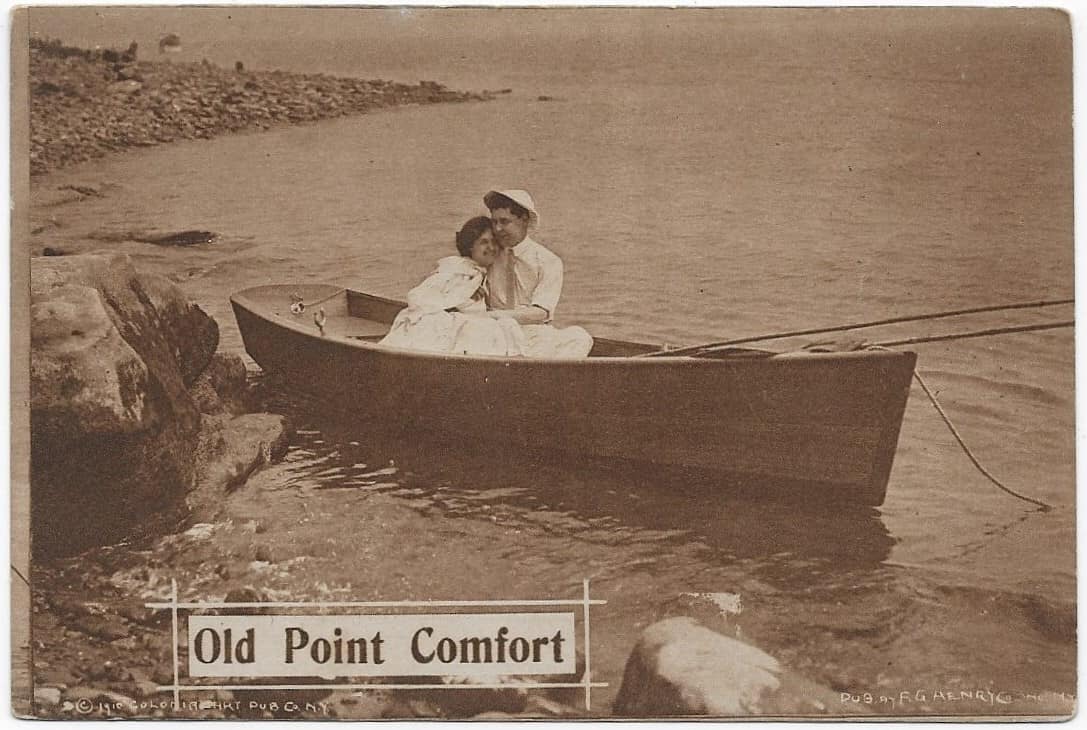 “Old Point Comfort” Stony Creek Mills, PA (1910) History In The Mail Postcards and