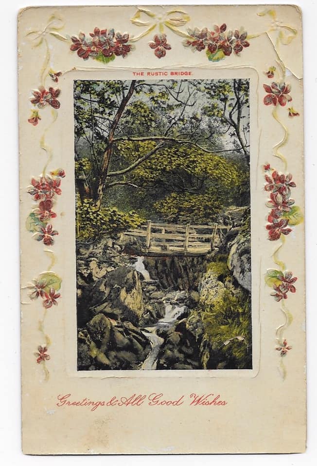 A Rustic Bridge for Estella Coatesville, PA (circa 1910) History In