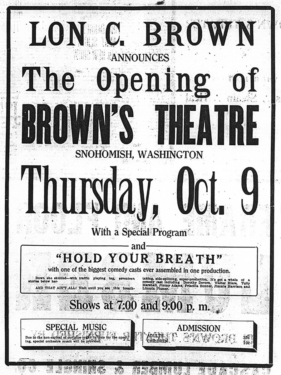 HistoryLink Tours — One Common/Brown Theater Building