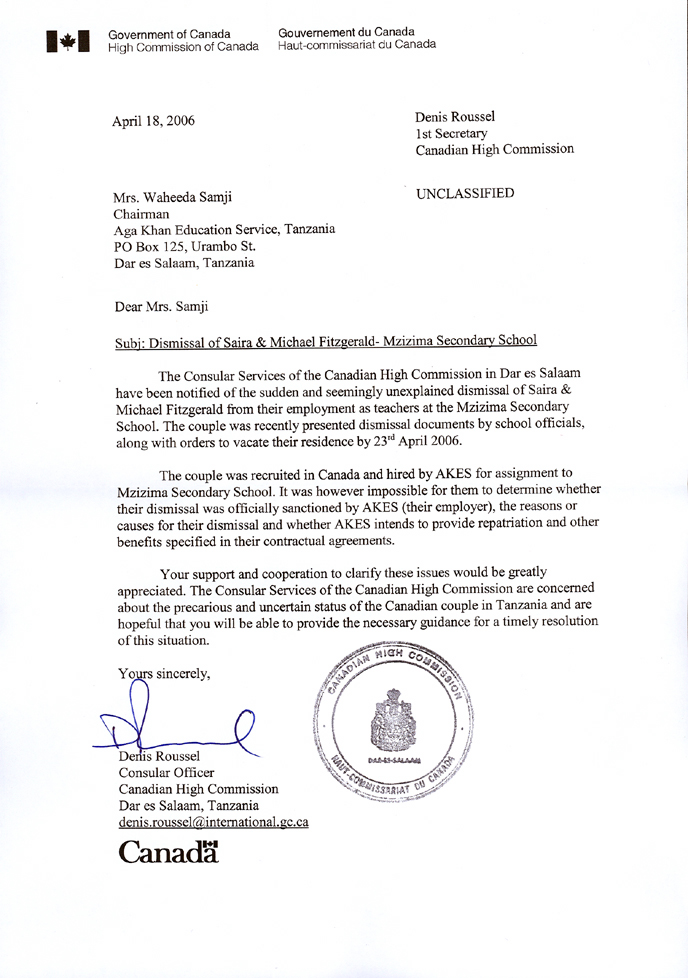 First Class Letter To Canada 2025 Mala Sorcha