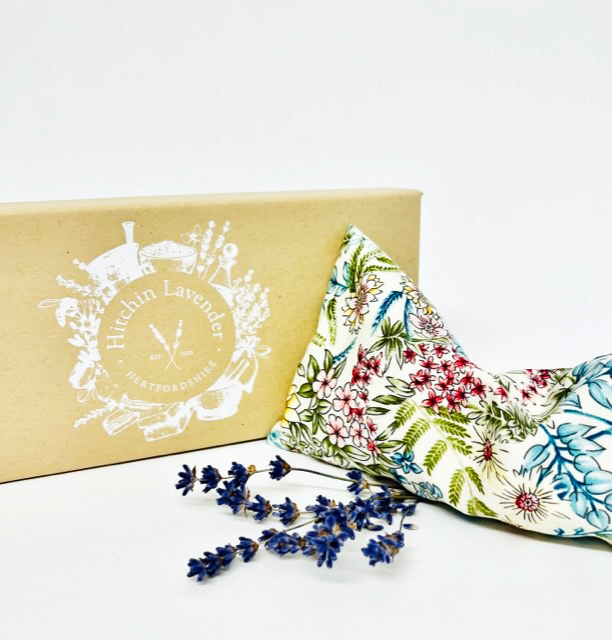 Flower Meadow Lavender Eye Pillow NEW Hitchin Lavender