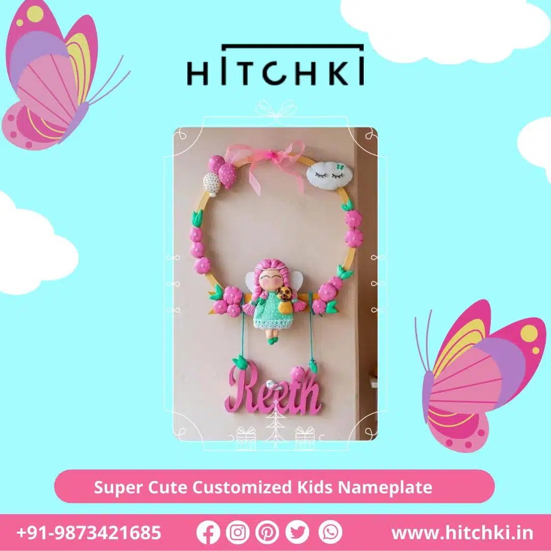 Wooden Nameplate Designs Available At Hitchki HITCHKI