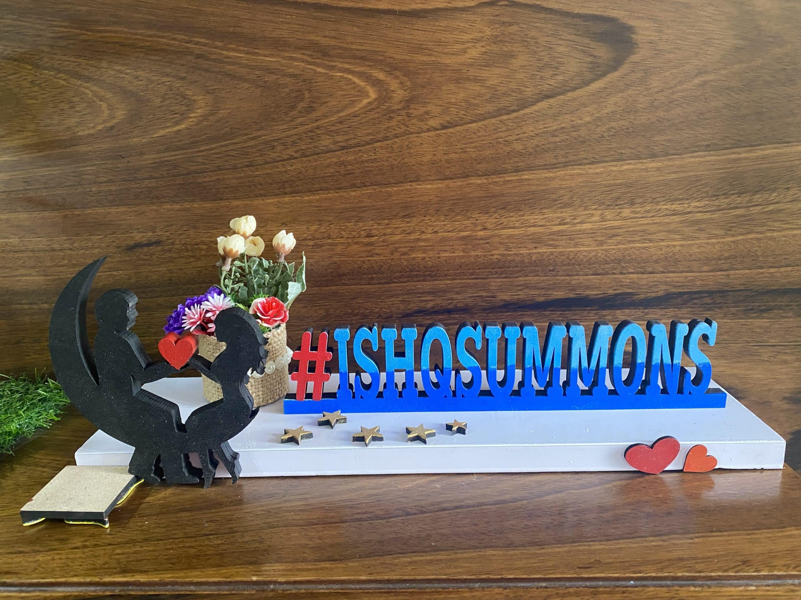 Couple in Love Desk Nameplate HITCHKI