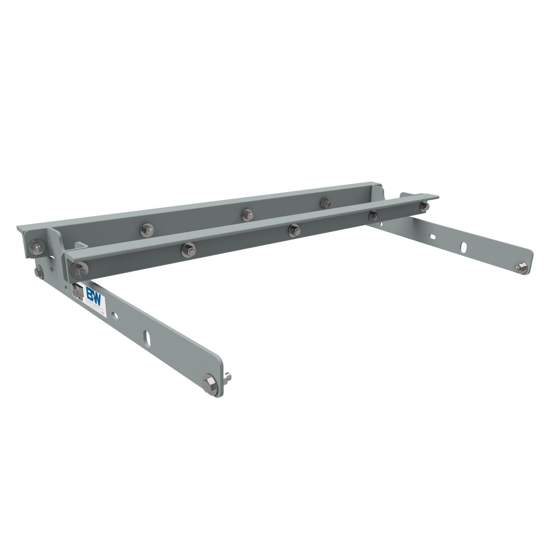 B&W GNRM1000 TURNOVERBALL GOOSENECK HITCH MOUNTING KIT HitchRite