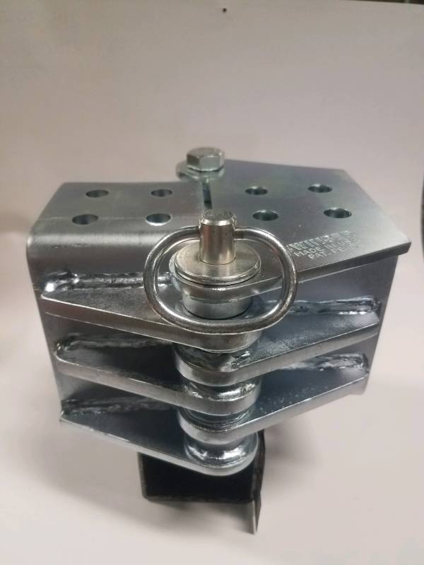 The SWINGAWAY 3 X 3 SWINGING TRAILER TONGUE HINGE WELDON