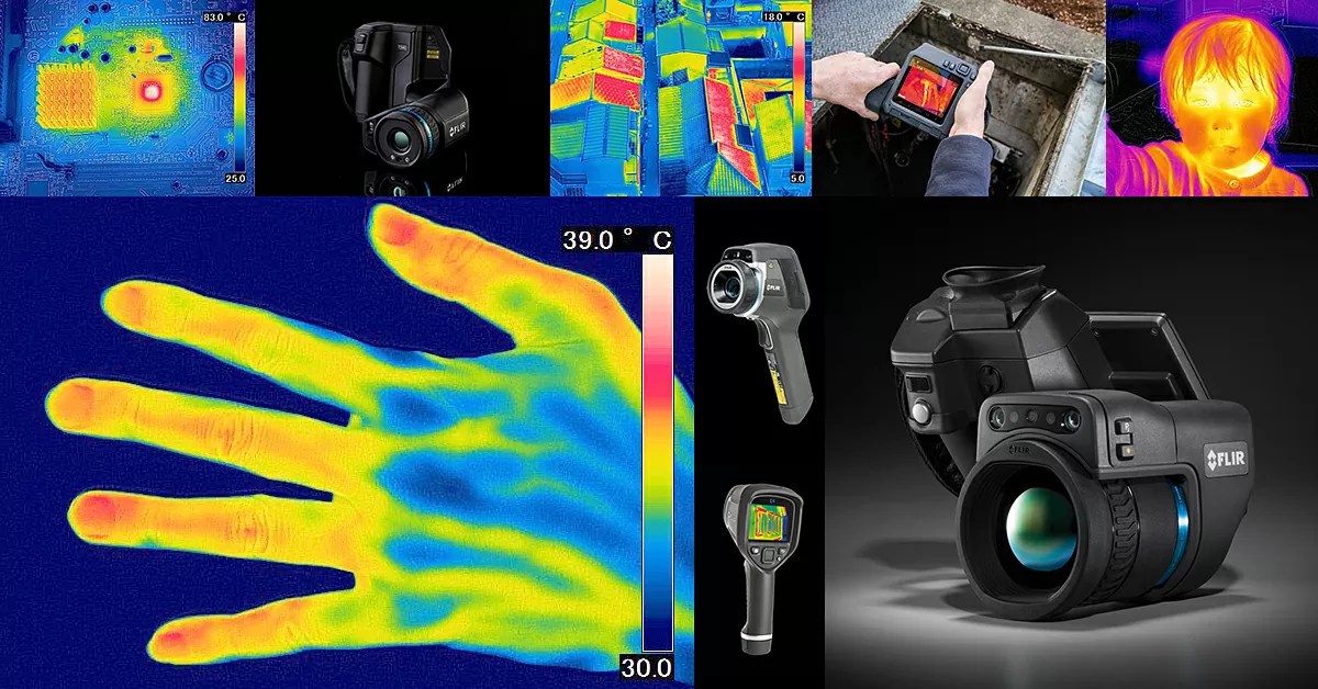 すべて赤外線サーモグラフィカメラです。