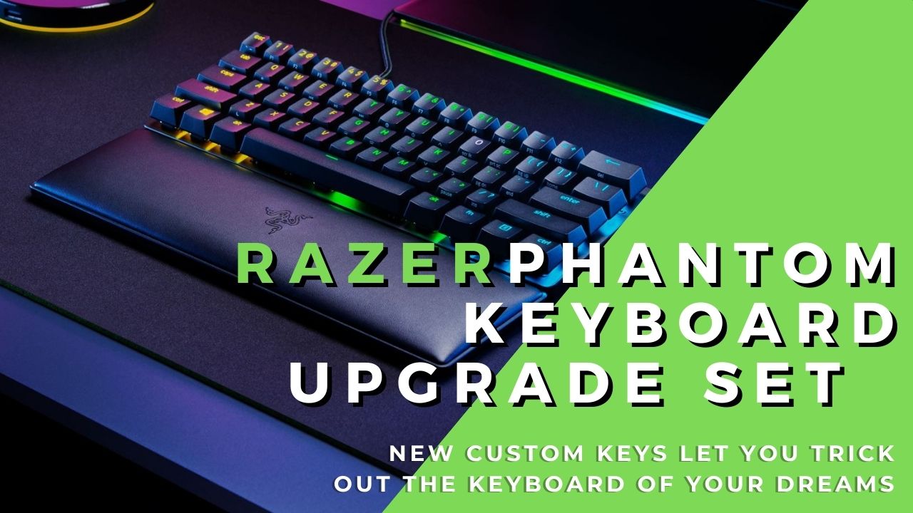 Razer Keyboard accessory sets now let you customise your keyboard like
