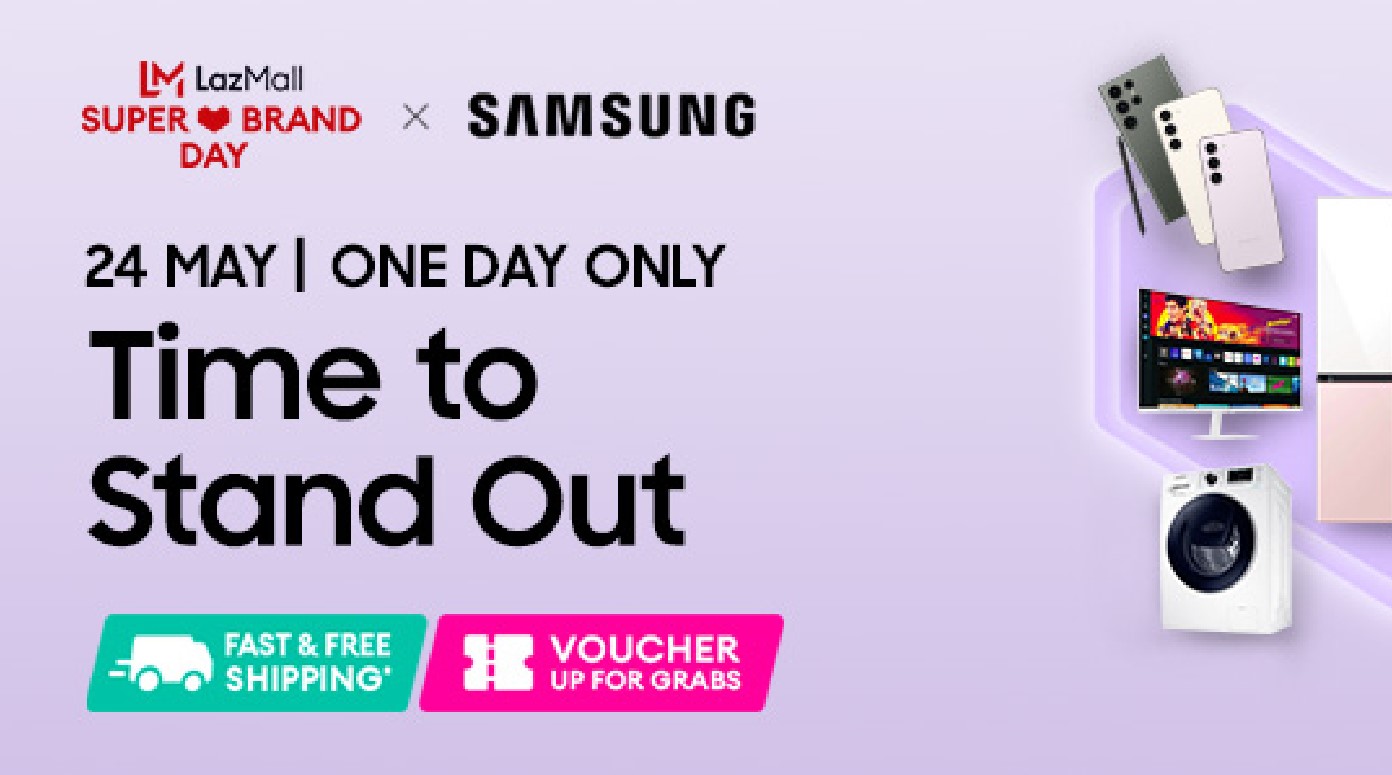 Samsung Time to Stand Out Super Brand Day on 24 May 2023 offers insane