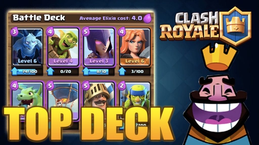 hohpasunshine Best clash royale arena 6 deck