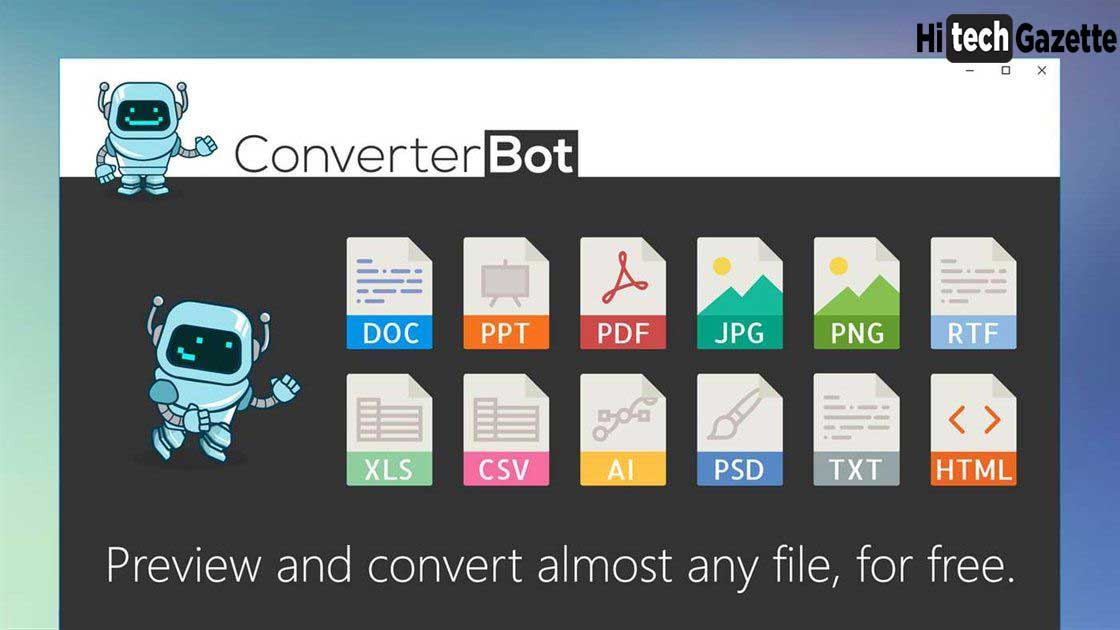 Converter Bot Convert Documents Instantly [2021] Hi Tech Gazette