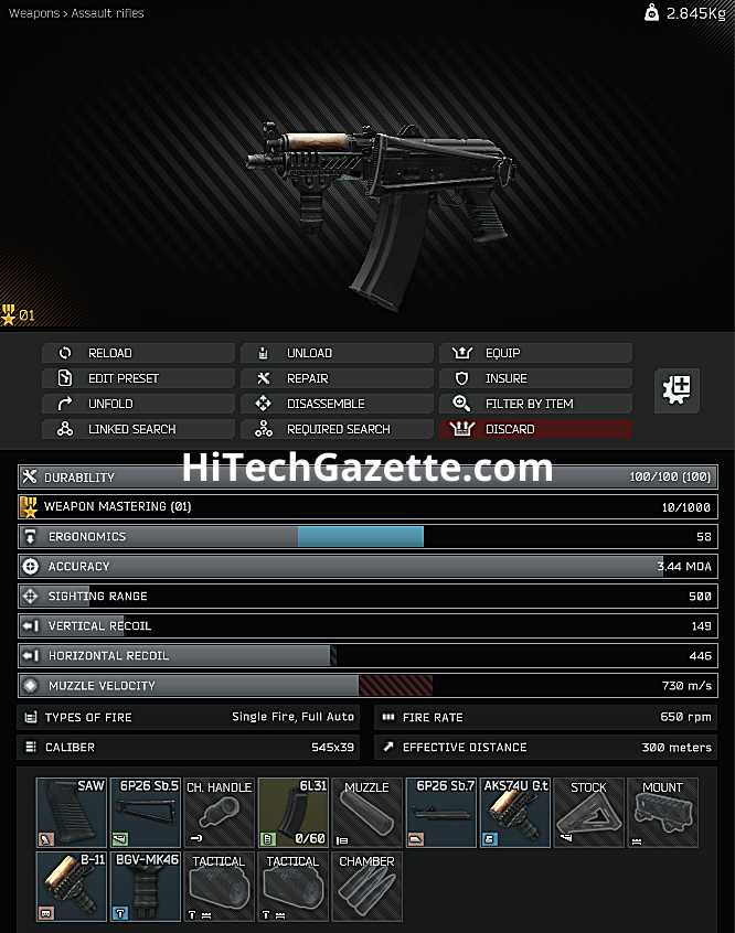 Gunsmith Part 2 Escape From Tarkov [2021]