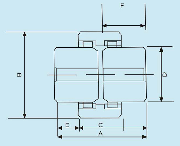 Nylon Sleeve Gear Coupling HITECH HYDRAULICS