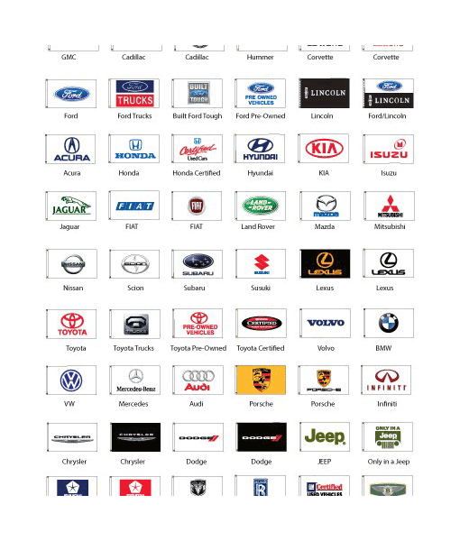 Car Logos With Flags
