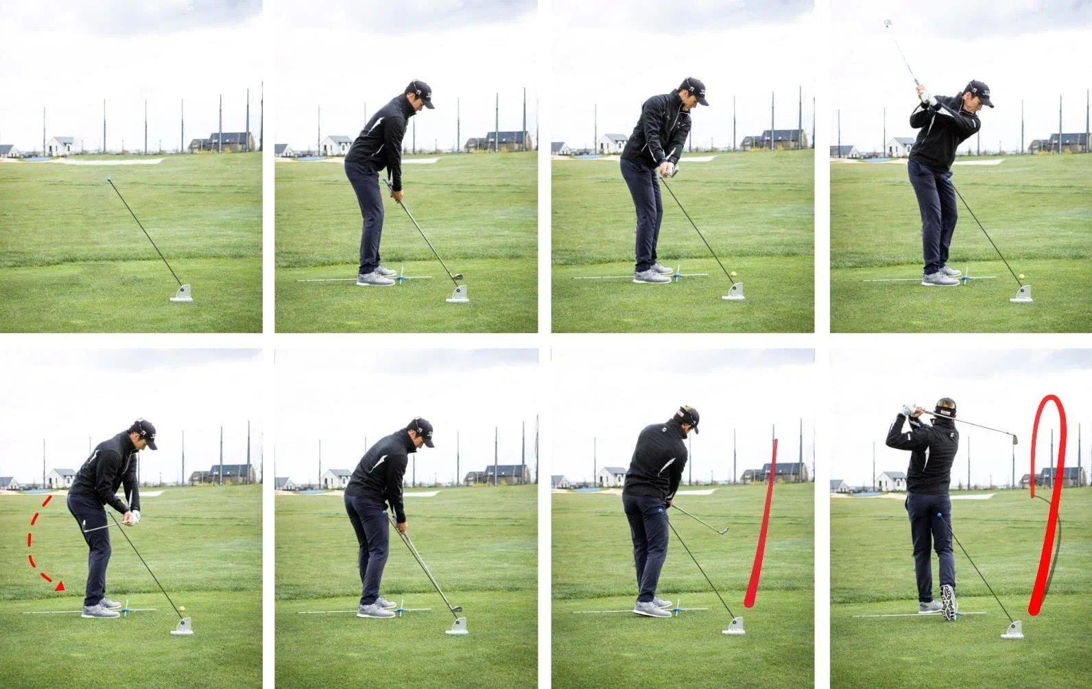 Plane Set 2.0 Golf Swing Plane Training Aid Hit Longer Drives