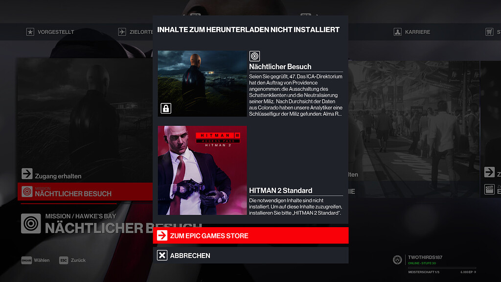 Hitman 2 Access pass doesn't work? Technical Issues Hitman Forum