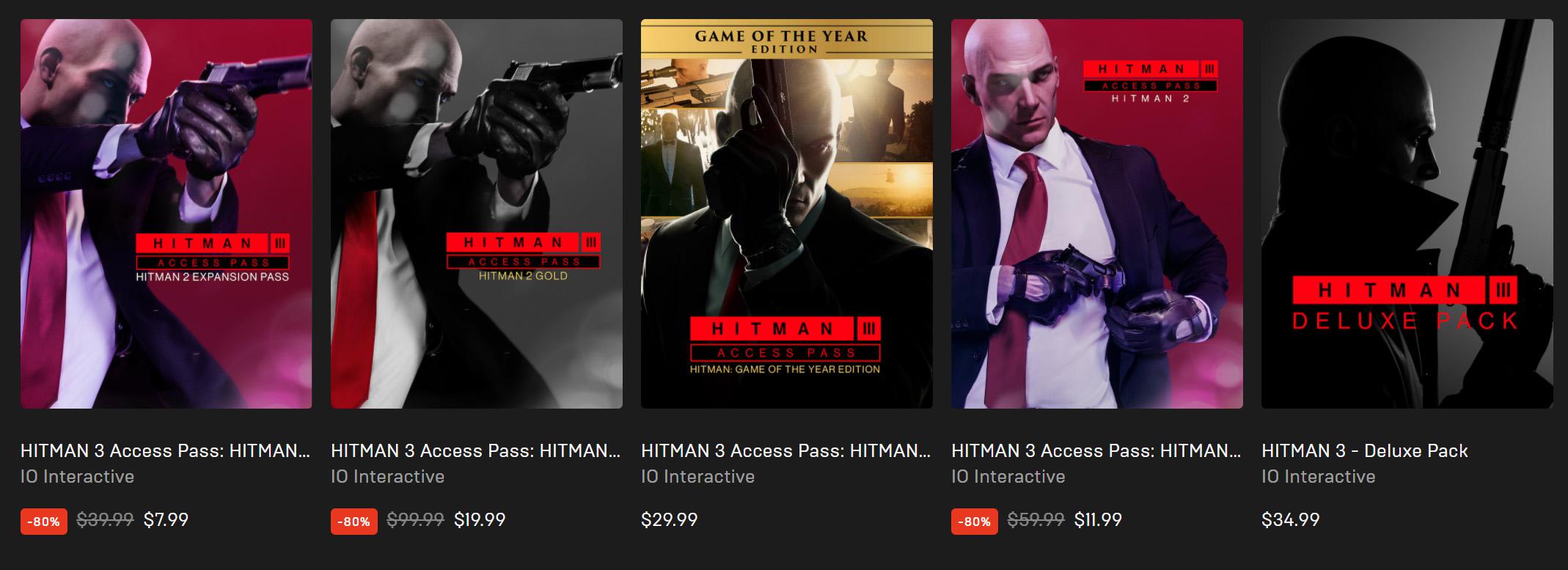 Access Pass for to the Series 8 by Anthony_G Hitman 3 Access Pass for to the Series 8 by Anthony_G Hitman 3
