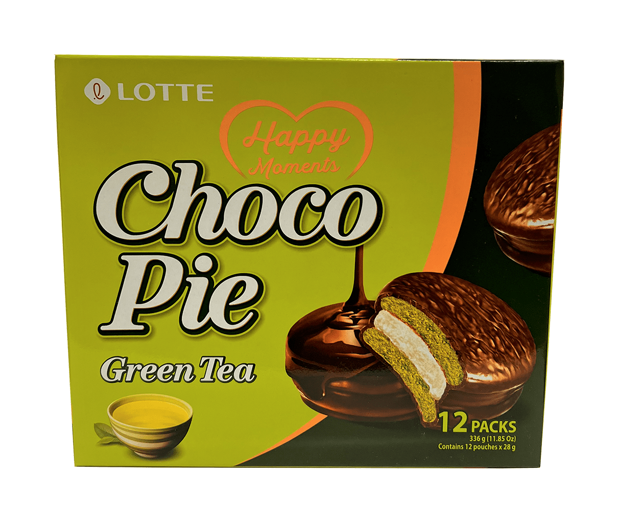 LOTTE CHOCOPIE GREEN TEA FLAVOR(VNL006202) HITMARK REPUBLIC INC