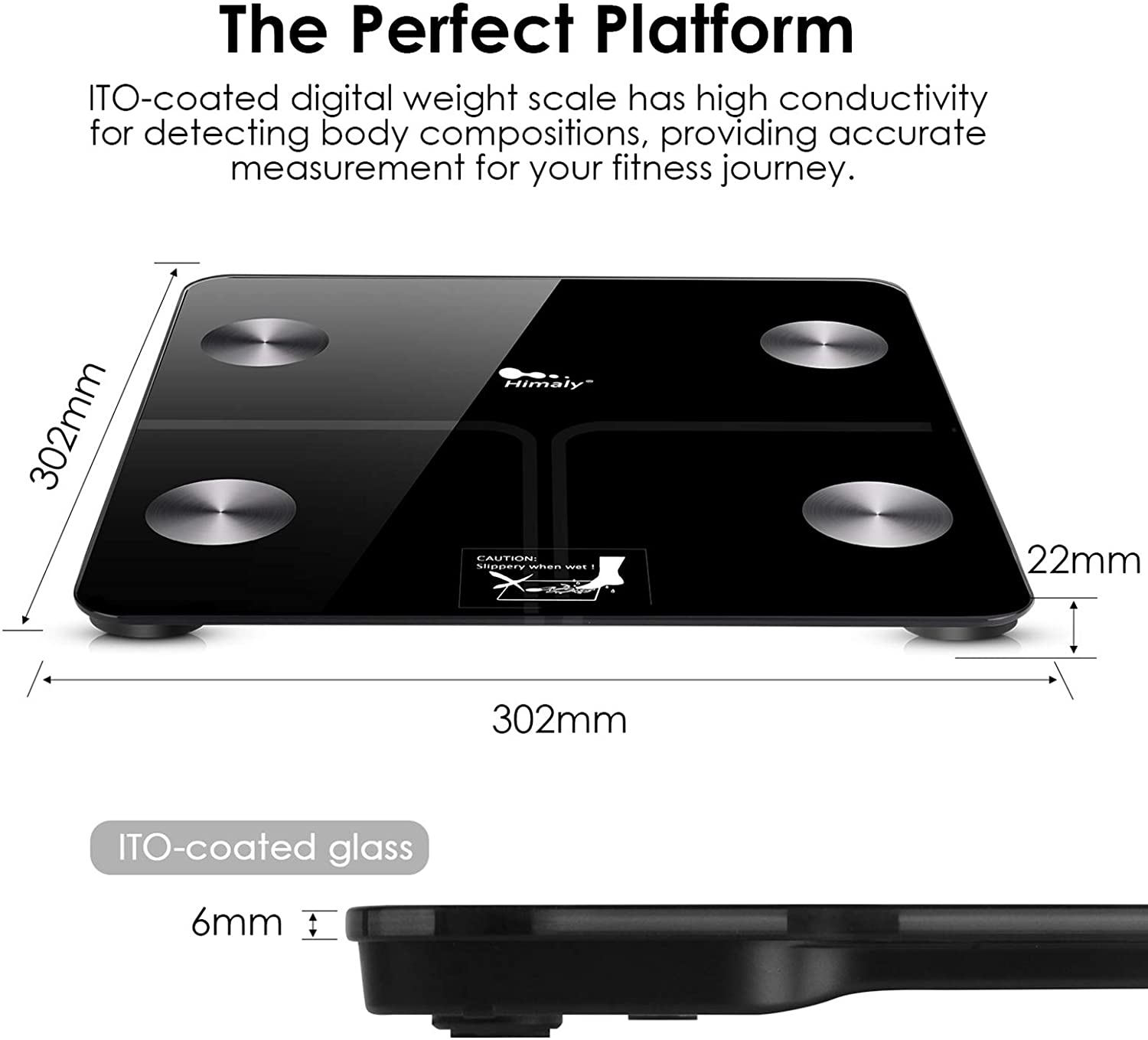 Везна Himaly Digital Body Fat Scale Hitоferti