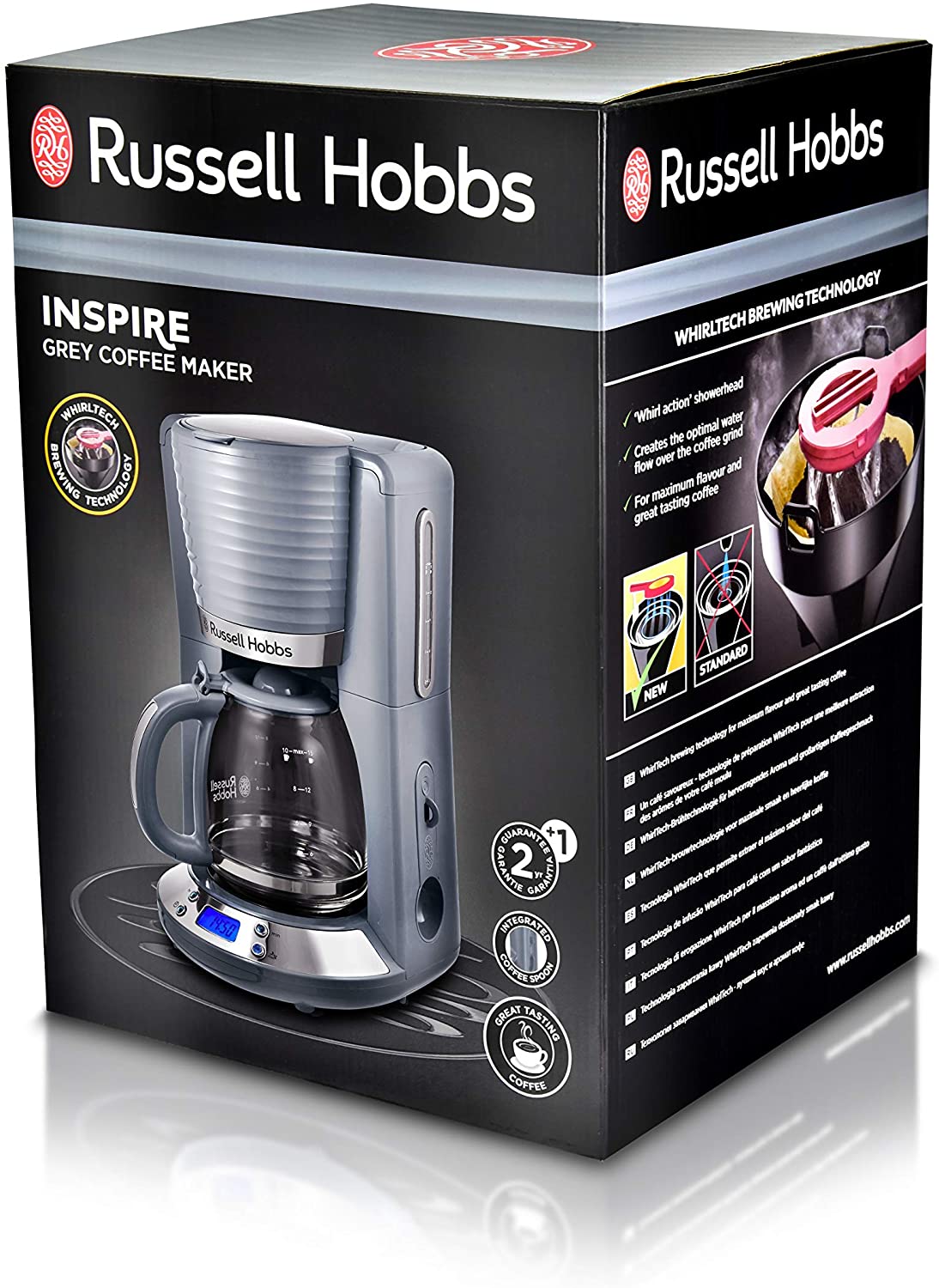 Кафемашина Russell Hobbs Inspire Grey 2439356 Hitоferti