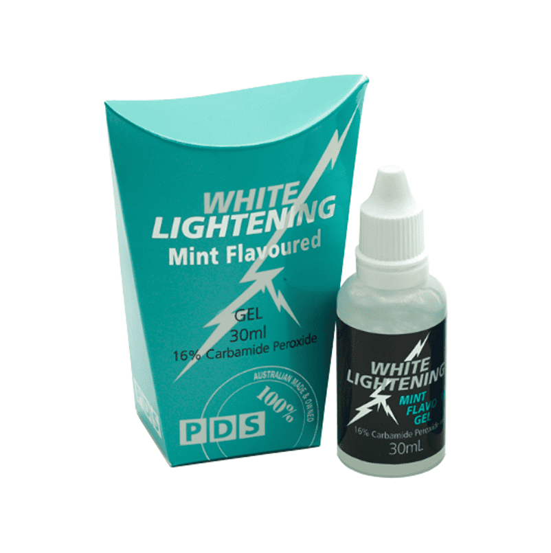 White Lightening Gel Refill Mint Flavoured 16 HIT Dental & Medical