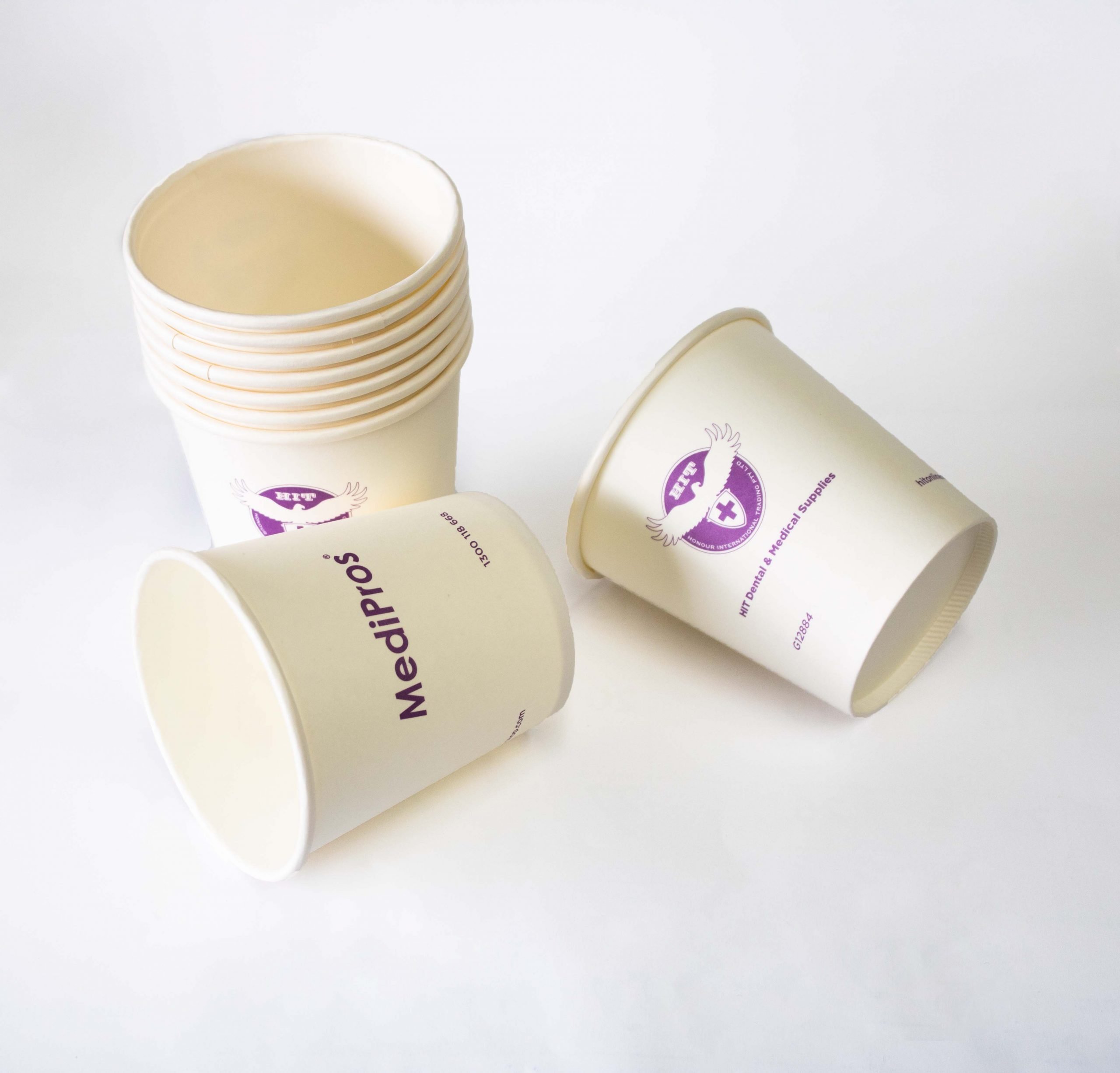 MediPros® Paper Cups 190ml HIT Dental & Medical Supplies