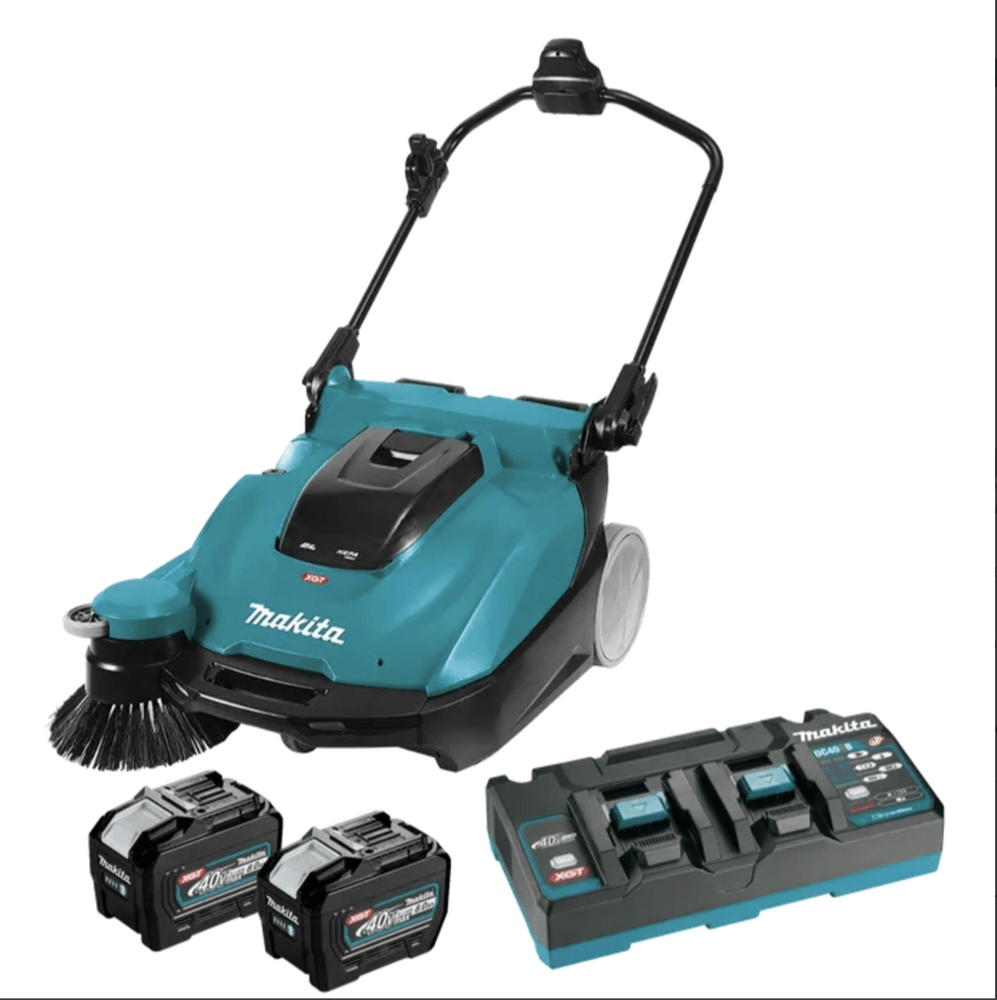 Makita VS001GL201 XGT Cordless Brushless Vacuum Sweeper 40V 8Ah Hitools