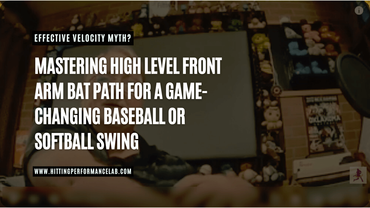 Effective Velocity Formula Breakdown Best High Level Front Arm Bat