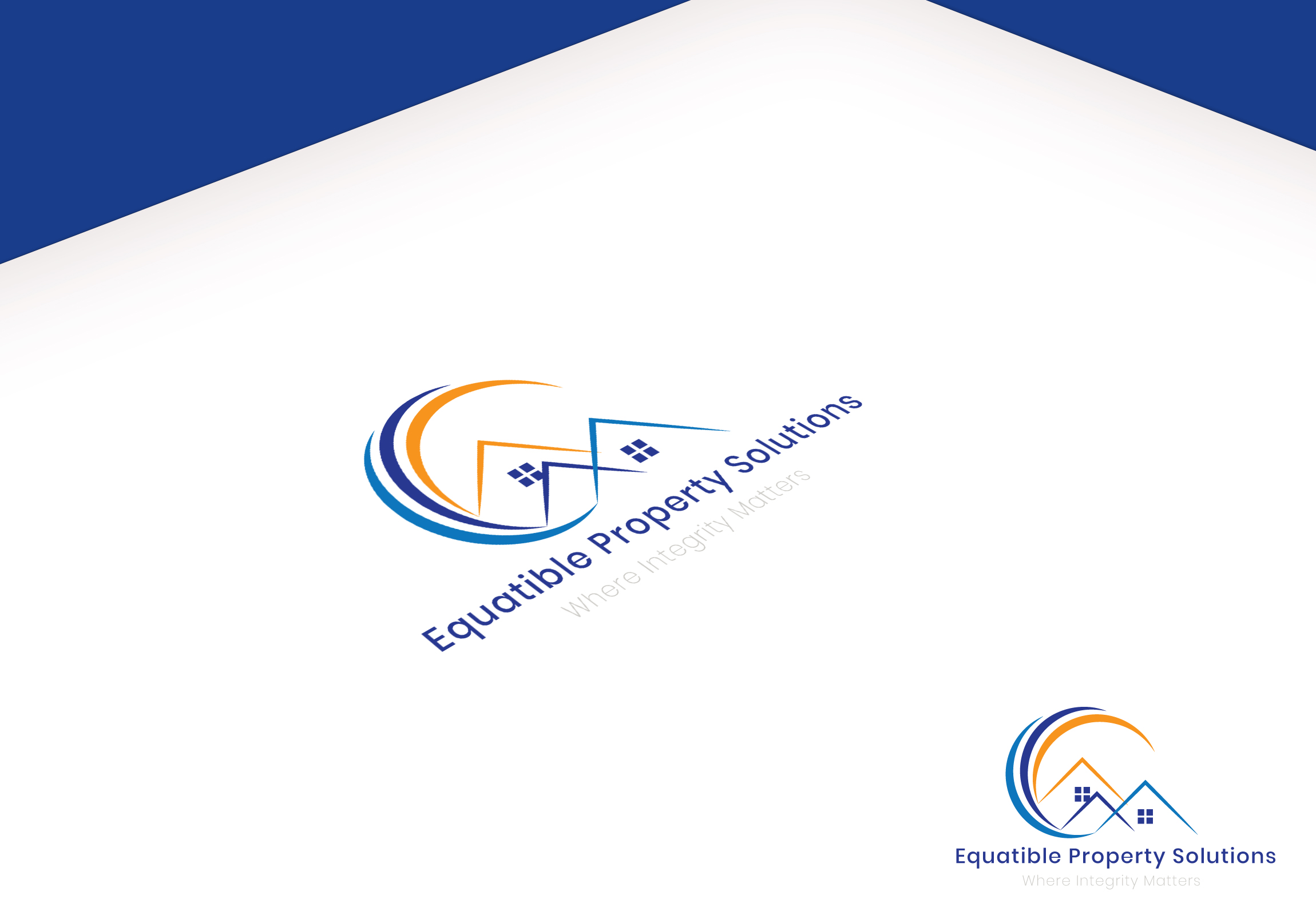 Real Estate Agency Logo Design HitUsUpDesigns