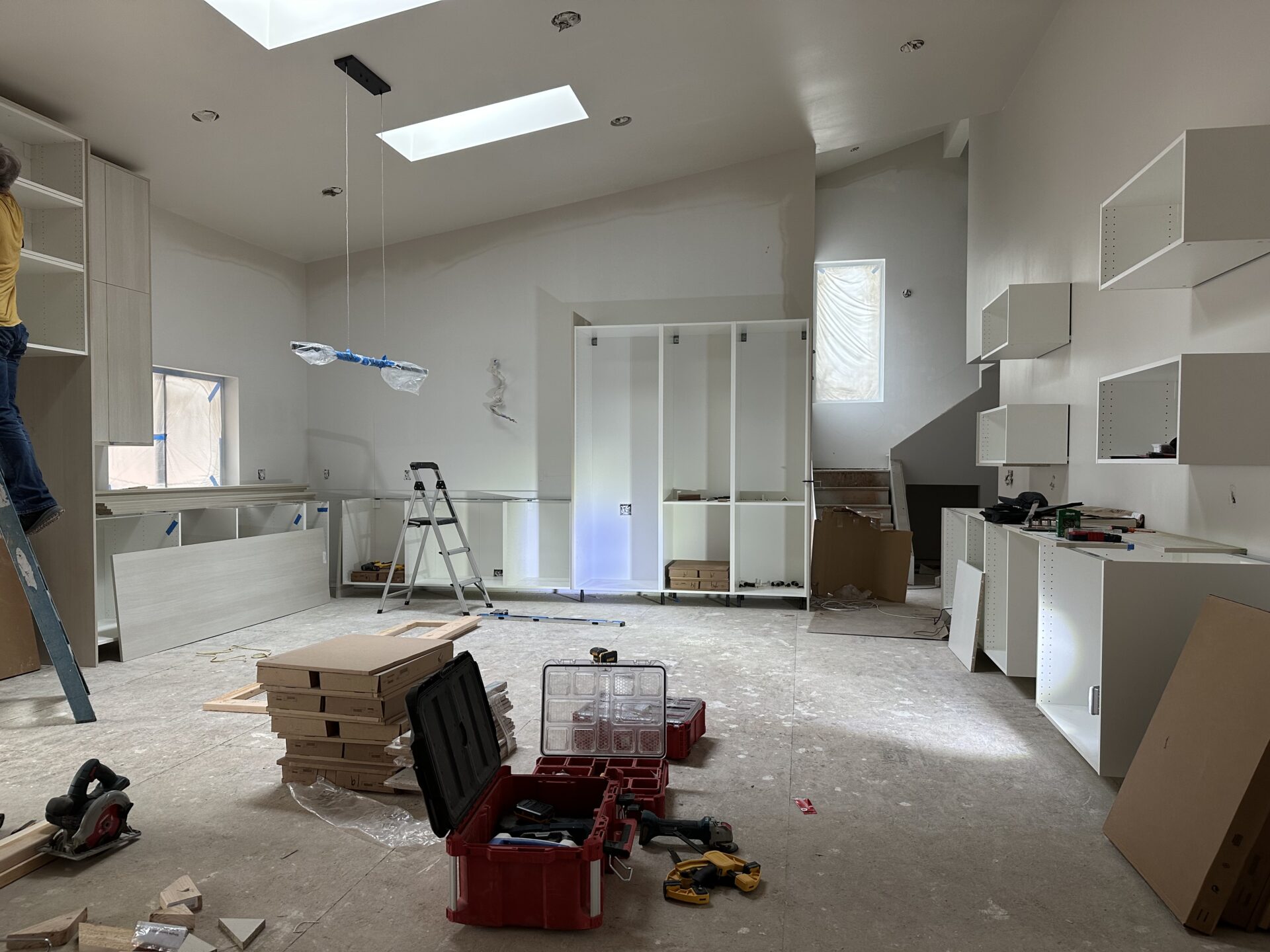 An Ikea kitchen installation with Hive Kitchen Remodeling