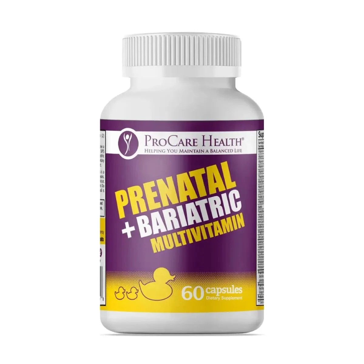 ProCare Health Multivitamínico Bariátrico Prenatal | 60 Cápsulas - Hi ...