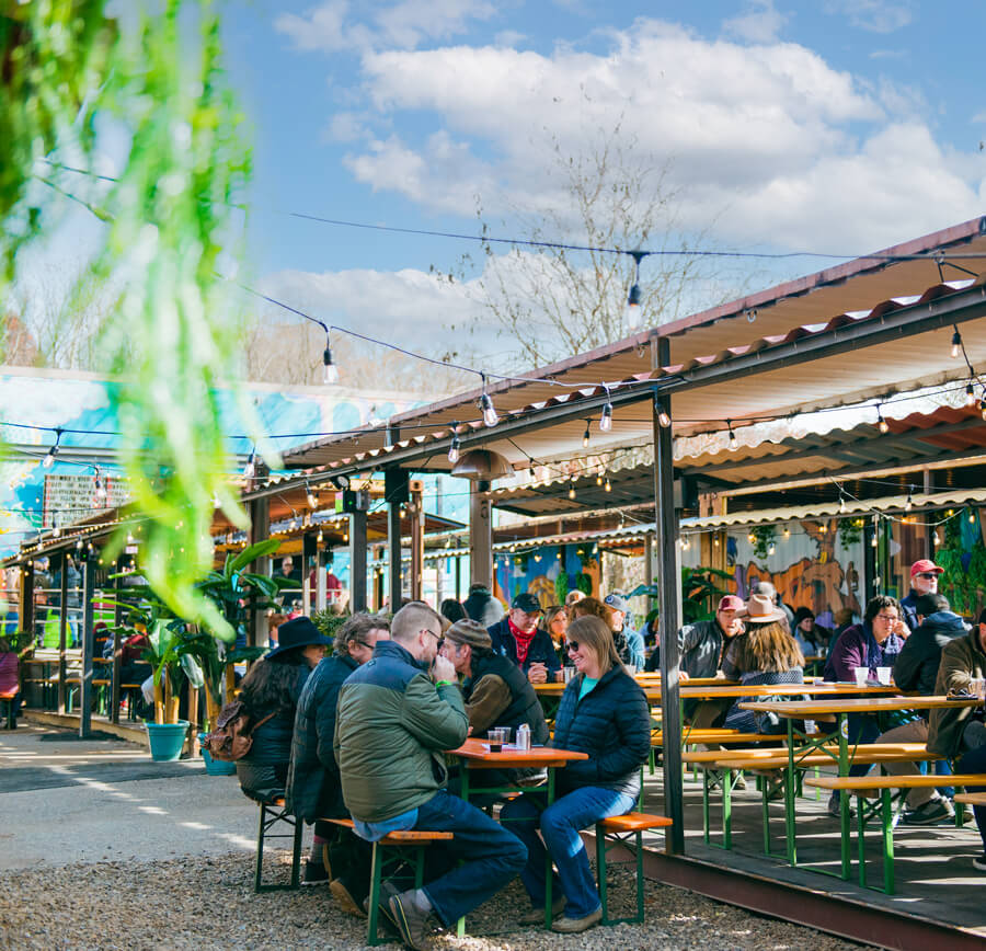 German Beer Garden Park Slope Fasci Garden