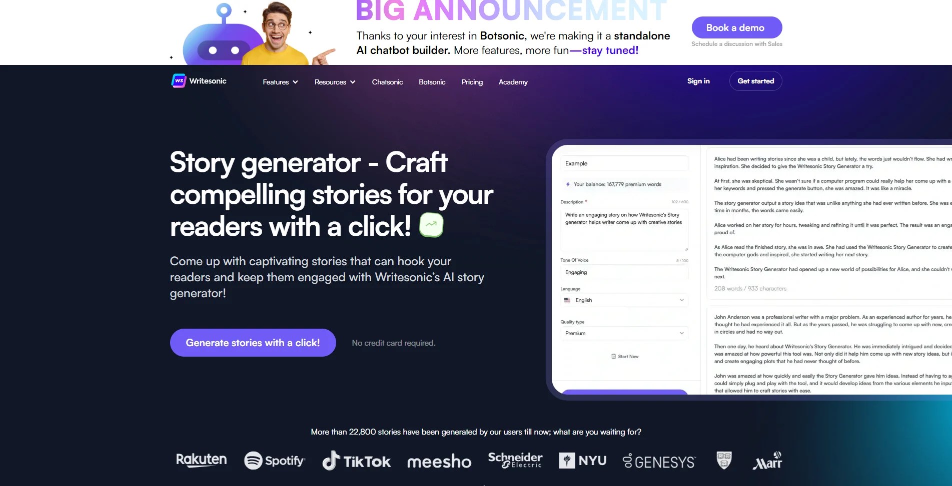 10 Best AI Story Generators Free Story Writers HIX.AI