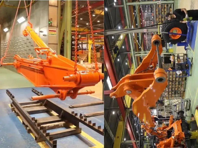 Compact Excavator Manufacturing Process