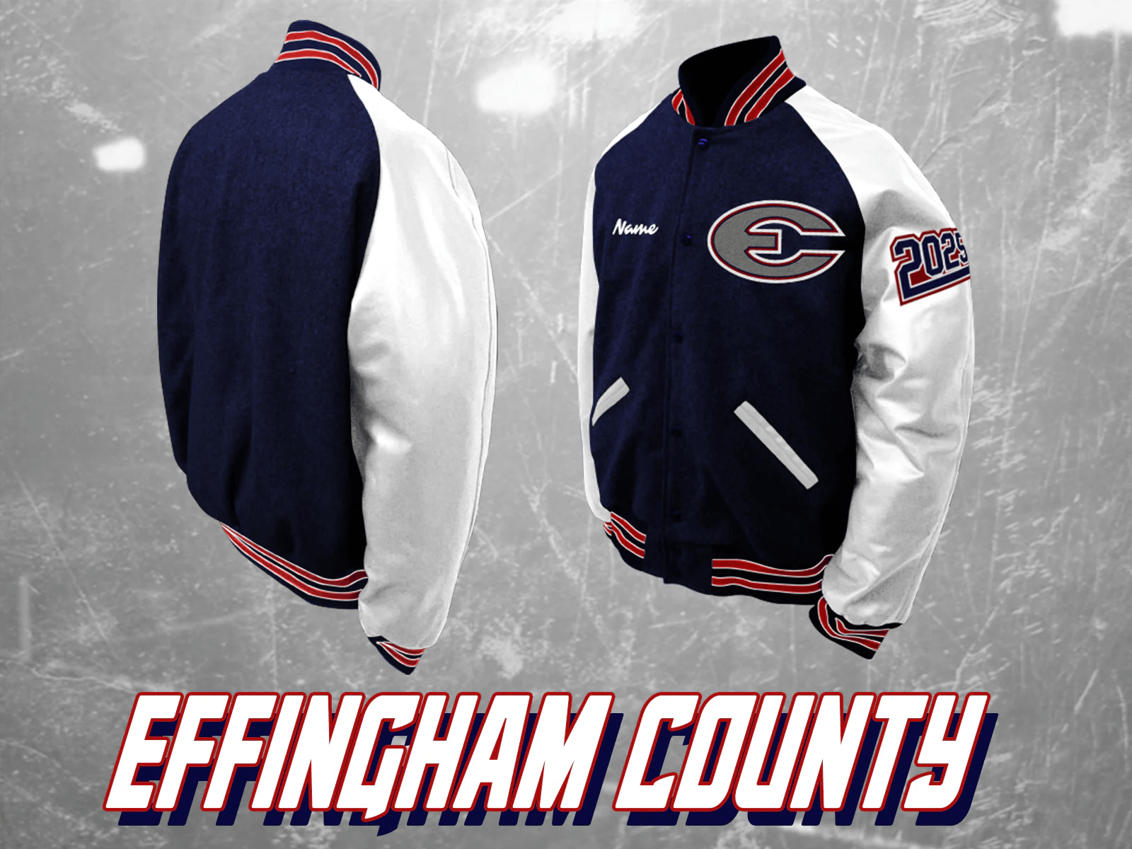 Effingham County Letterman Jacket Herff Jones The Roderick Group