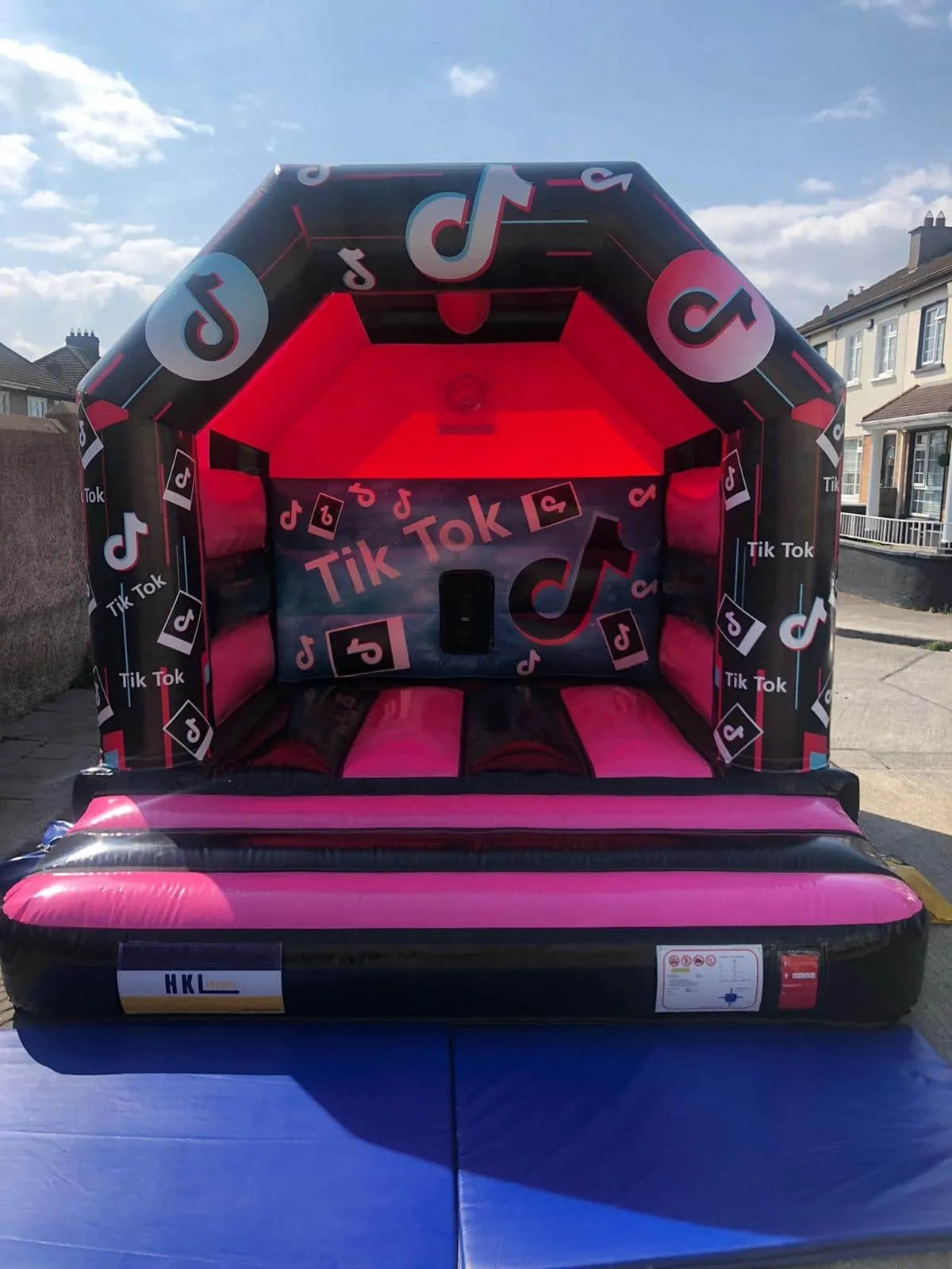 TikTok Bouncy Castle 12x12FT HKL EVENTS