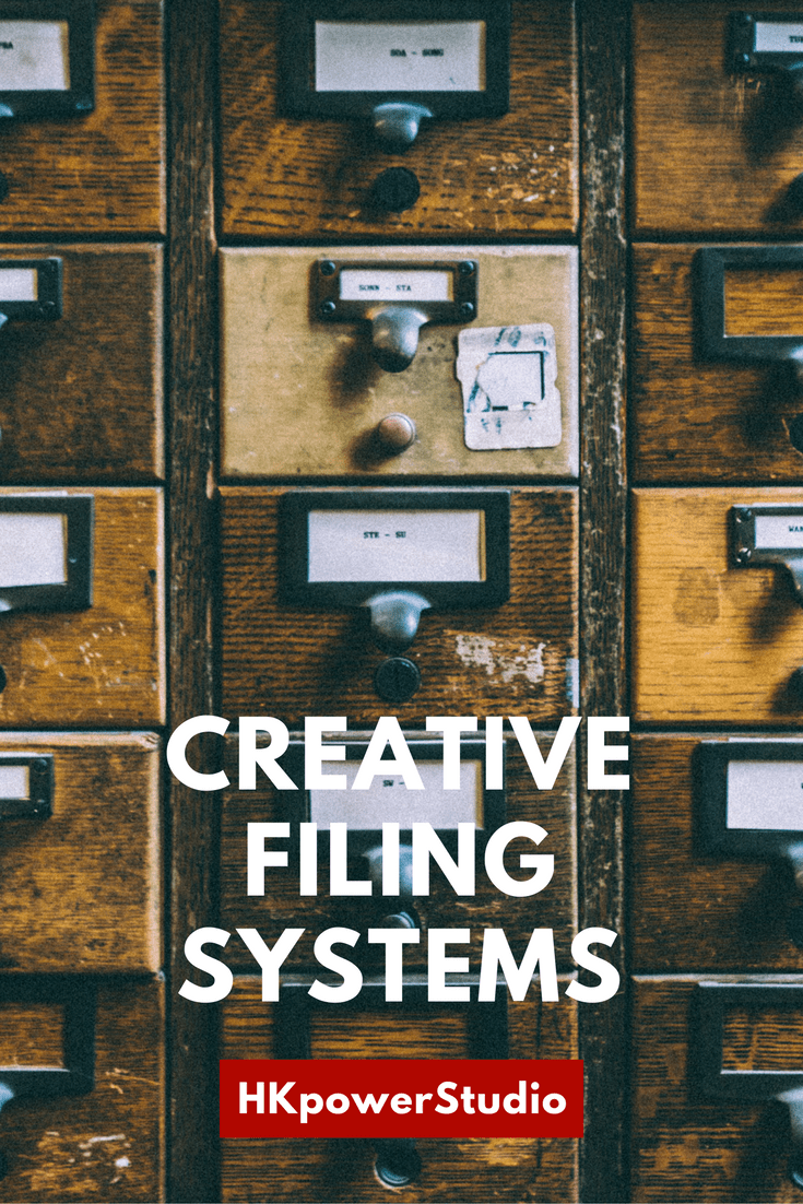 A Creative Filing System you are more likely to maintain