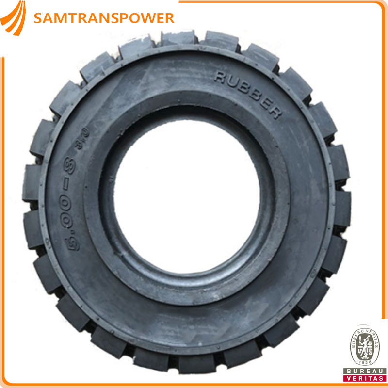 12.0024 Great Price New Material Rubber Airless Forklift Tire