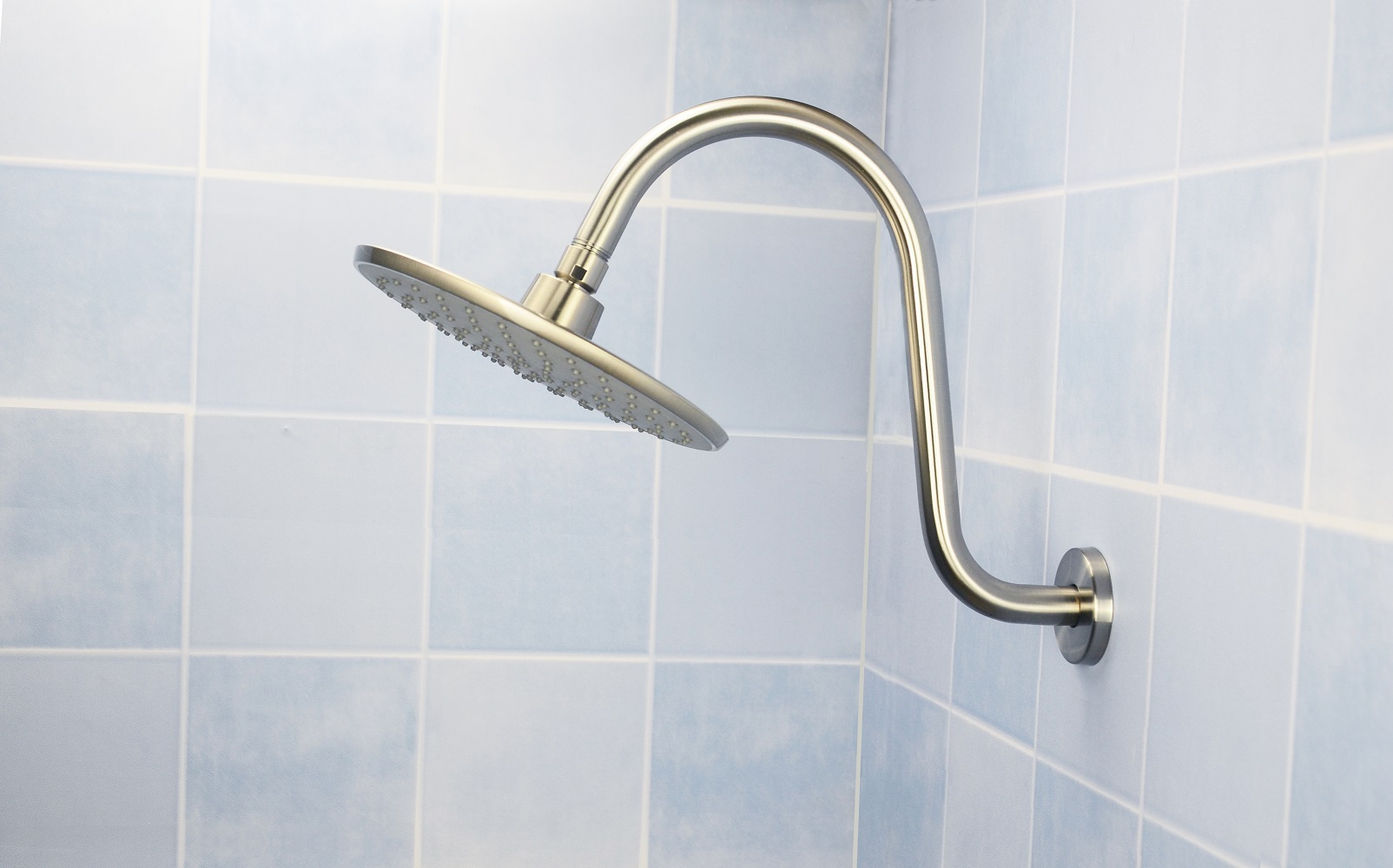 Purelux Goose Neck Shower Arm Water Outlet PJ1202 Made of Stainless