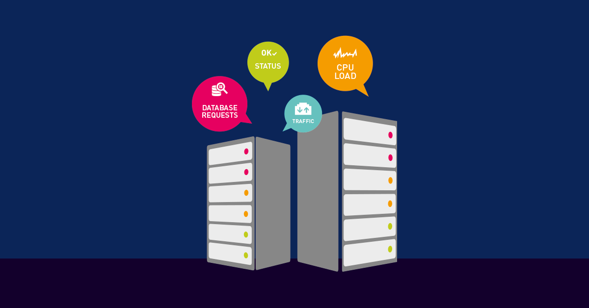 Data center temperature monitoring with PRTG
