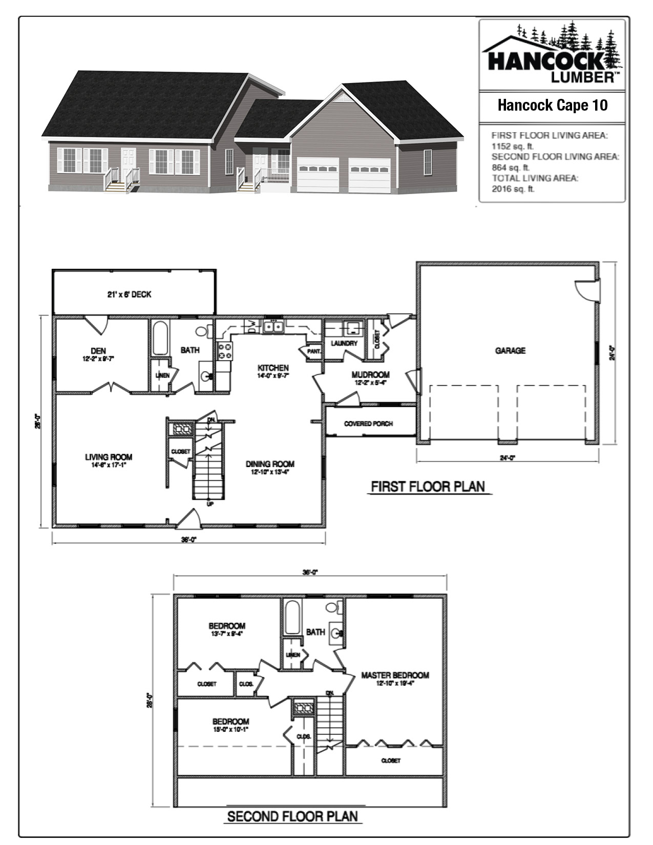 Hancock Cape 10 Hancock Lumber